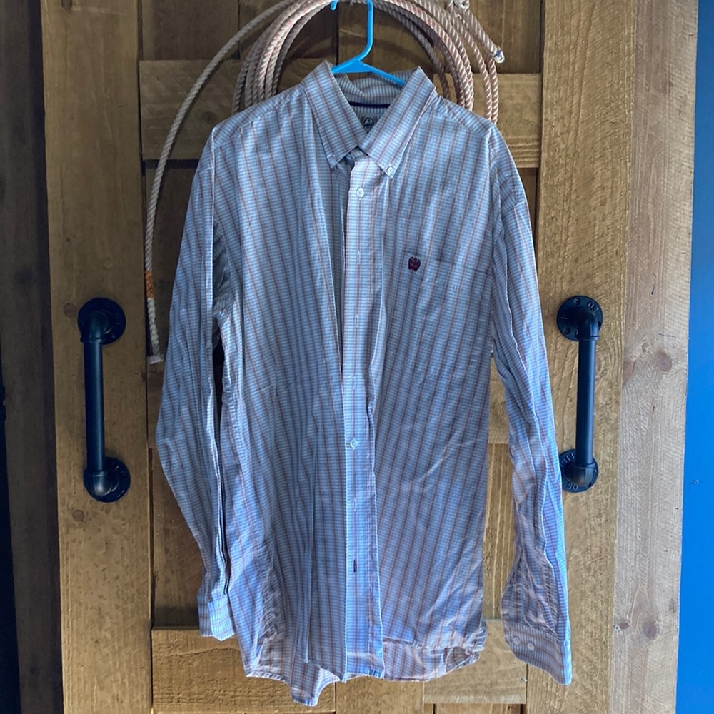 Cinch Mens Cowboy Shirt - Large